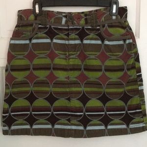 Boden Corduroy mini skirt EU 10L, US 6